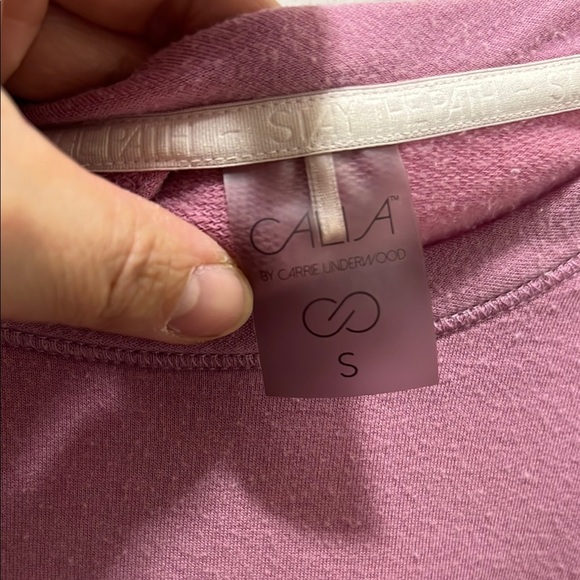 Calia Women’s Small Pink Women's Long Sleeve with Back Cut Out - Picture 2 of 5